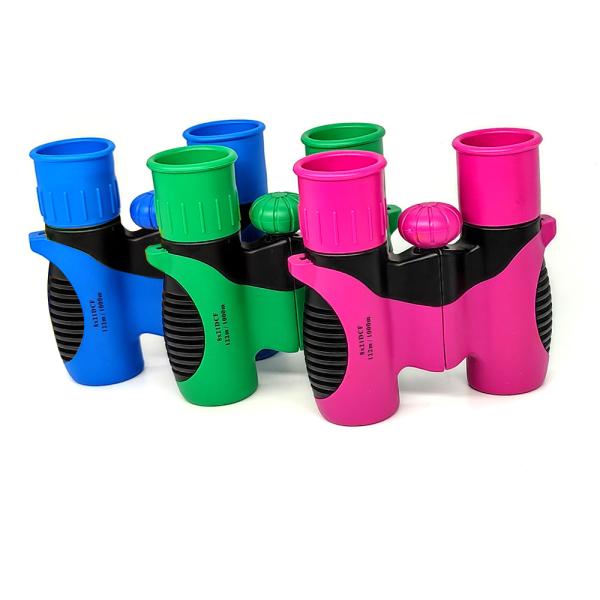 binóculos à prova de choque de Toy Binoculars For Children 10x22 das crianças de 6x21 8x21