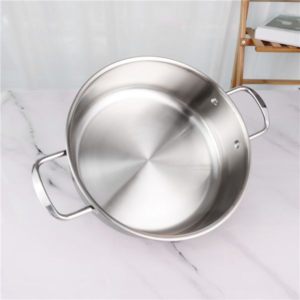 Домашний Cookware нержавеющей стали кухни установил 3pcs с крышкой