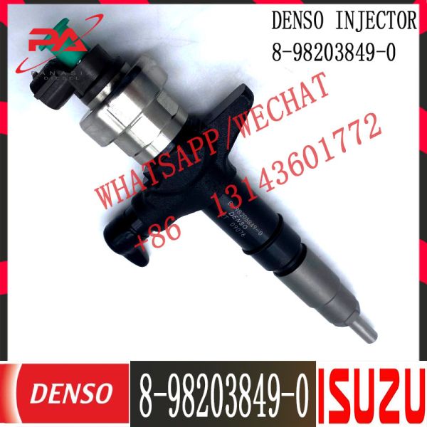 Injetor de combustível diesel comum 8982038490 do trilho do injetor de combustível 8-98203849-0 095000-8340