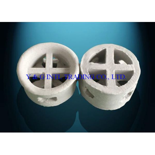 Gas Scrubbing Ceramic Random Packing Big Flux With Lower Pressure Drop