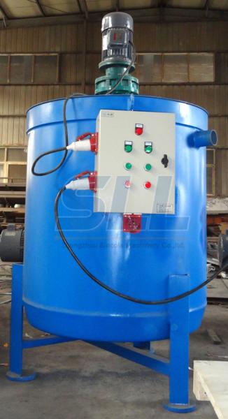 Small Electric Grout Pumping Equipment 250L Capacity One Year Warranty With Mixer