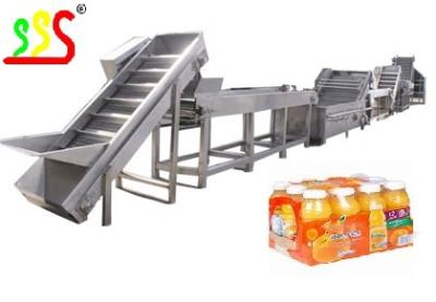 Abacaxi cru Juice Making Machine 300 da manga - 500ml garrafa 2t/H