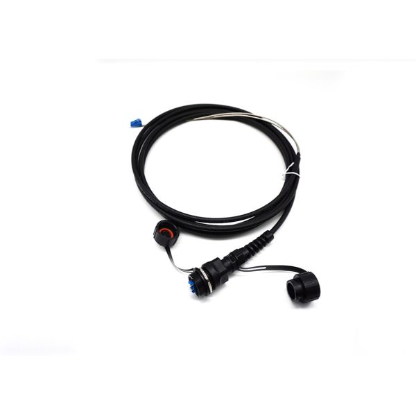 Waterproof IP66 Multimode Fiber Patch Cord Optical Fiber Jumper Against Miece