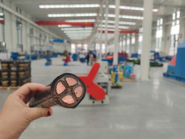 SWA Armoured 4 Core XLPE Power Cable Aluminum Conductor 240mm XLPE Flexible Cable