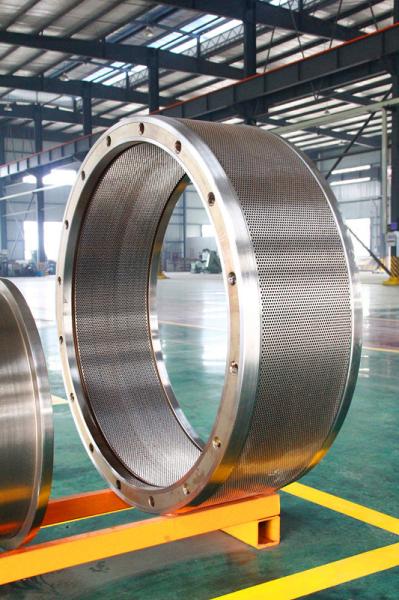 MUYANG 35 High Precision Annealing Stainless Steel Pellet Mill Dies Clamp Type