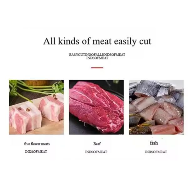 Fresh Meat Beef Pork Chicken Jerky Slicer For Restaurants Cateen All Kinds Of Slitting Machines