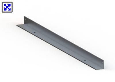Deep Progressed Aluminum Angle Extrusion Profile 8 - 12μm Film Thickness