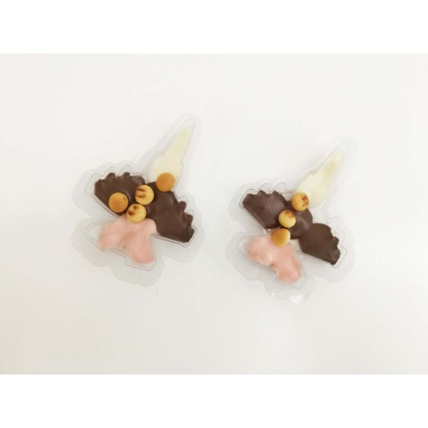 Здоровый шоколад формы плиты воздуха закуски 10g*30pcs откалывает печенья с хрустящей закуской печениь для детей