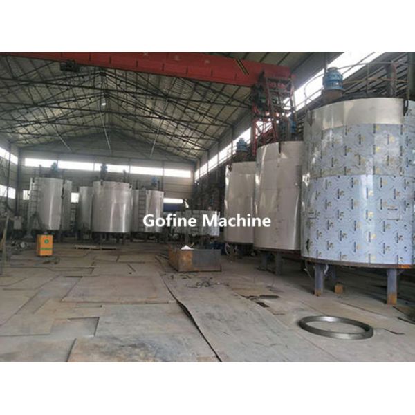 Mantenimiento fácil azul de la máquina SUS304/316 materiales de la fermentación del fertilizante del color