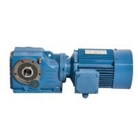 Réducteur à engrenage à hélice à boussole spirale de la série K avec moteur électrique