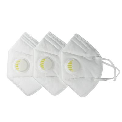 Non Woven 3th Layer N95 Face Mask Latex Free PP / Melt Blown Materials