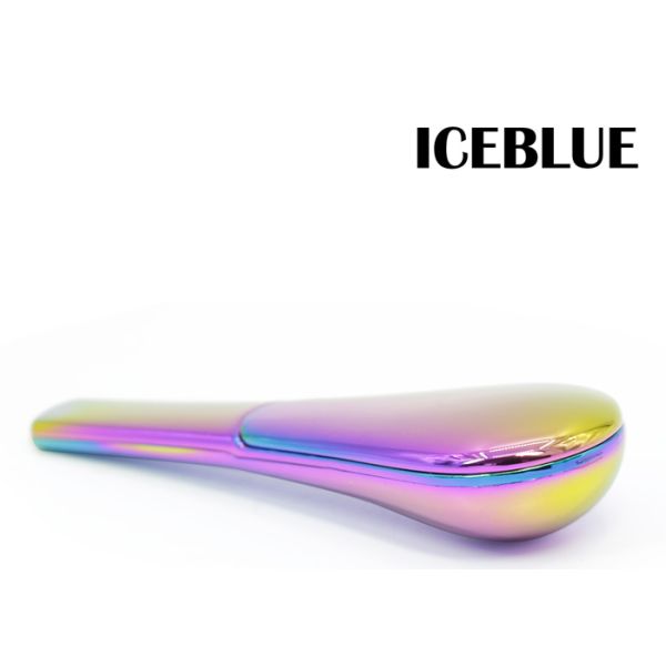 Detachable Spoon Ladle Dry Herb Pipe Zinc Alloy Anodized 24 Mm / 0.94 Inches