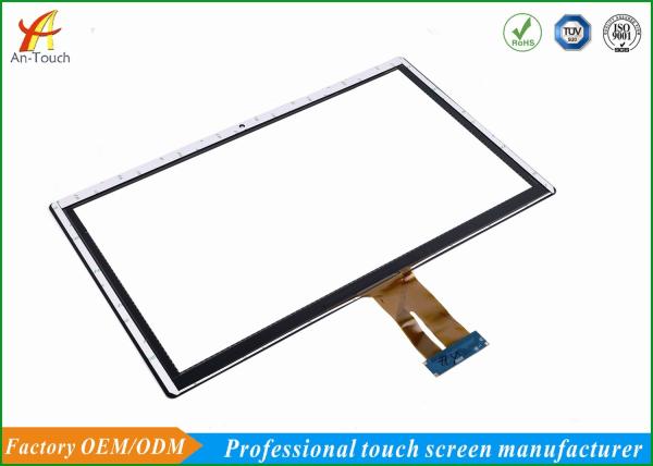 Painel de toque industrial do quadro aberto, tela táctil do digitador 27 polegadas - brilho alto