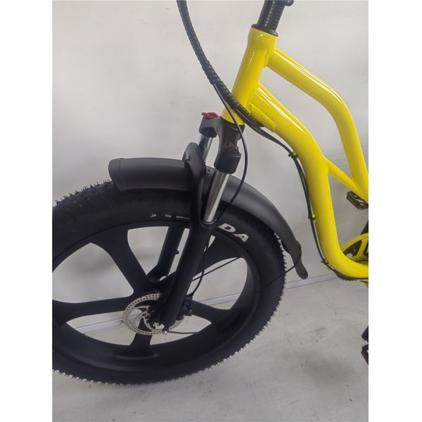 26 inch Bafang Motor 750W 48V 5 Spokes Step Through Big Tires Fat Tyre Electric Bikes