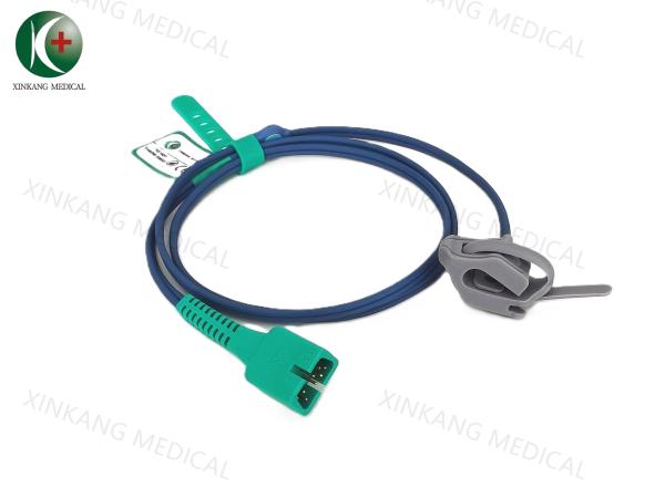 Pediatric Finger Clip Medical Spo2 Sensor Reusable 9 Pin for GE Ohmeda Trusignal