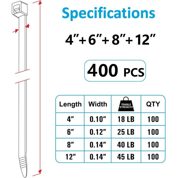 Custom Colour Cable Ties Practical Anti Slip For Christmas Tree