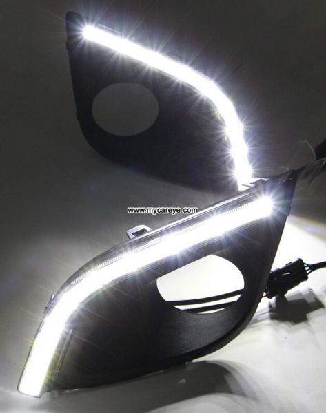 Lada Kalina DRL LED Daytime driving Lights Car exterior led daylight