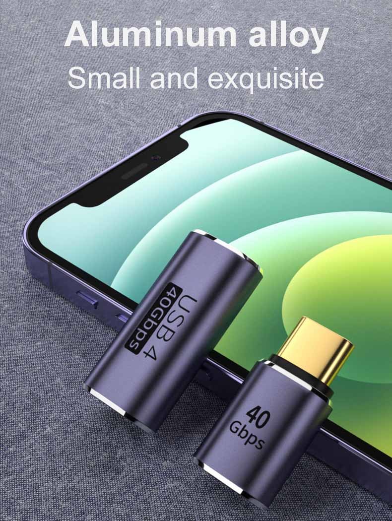 передача данных кабеля 8K 60HZ USB 4 Thunderbolt конвертера 40GBps аудио видео-