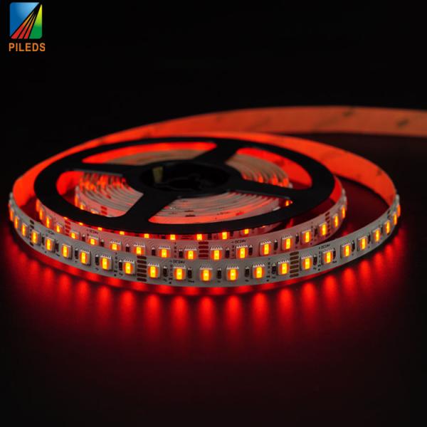 High Lumen SMD 5050 5 in 1 RGBCCT Dc 12V 24V 5M 300 LEDs RGB Mixed Dual Color Flexible Led Light Strip RGBWW