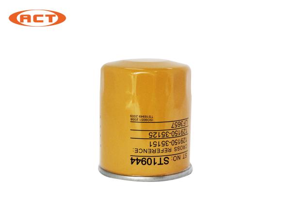 129150-35152 filtro de óleo do filtro de óleo do caminhão/LF3657 Fleetguard para a máquina escavadora