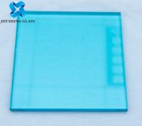 Vidrio laminado de color 0.76mm Océano azul PVB Vidrio laminado de seguridad