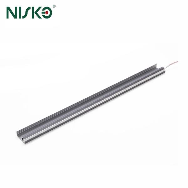 Ultra Slim Led Light Strip Aluminum Profile Extrusion Silicone Shelves Light For Wardrobe Closet 