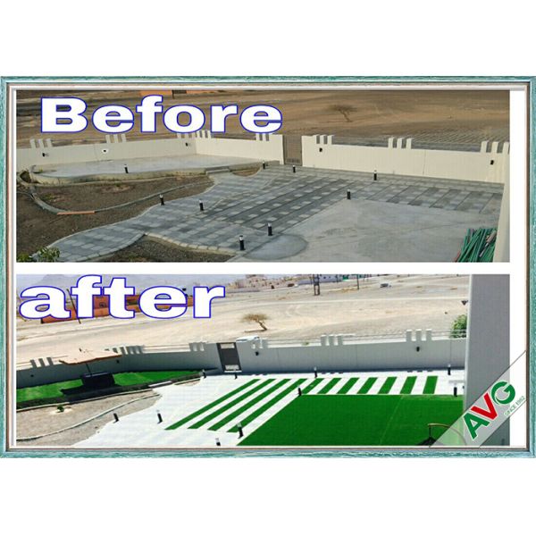 Green Color Garden Outdoor Artificial Grass UV Resistant Grass Carpet Turf