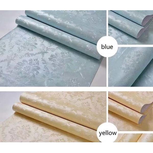 PVC Self Adhesive Wallpaper Sticker Roll Waterproof Wall Paper Home Decoration