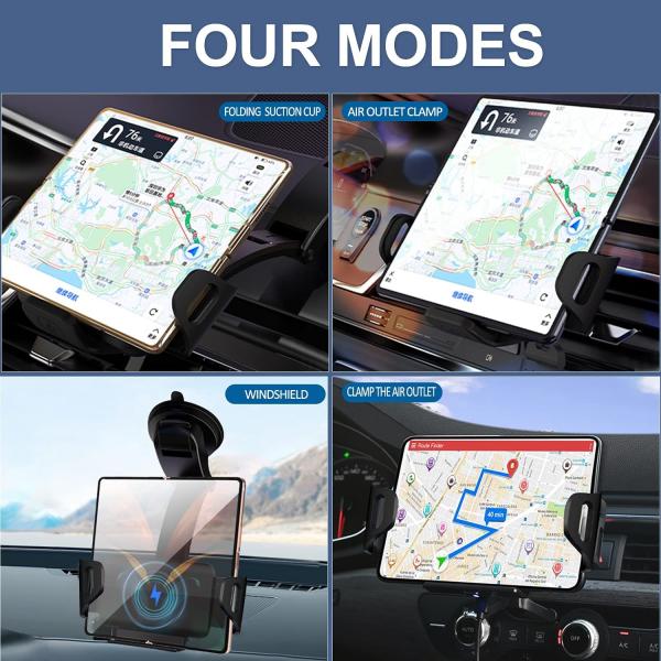 Air Vent Qi Wireless Car Charger Dashboard 7.5W for Samsung Galaxy Z Fold3