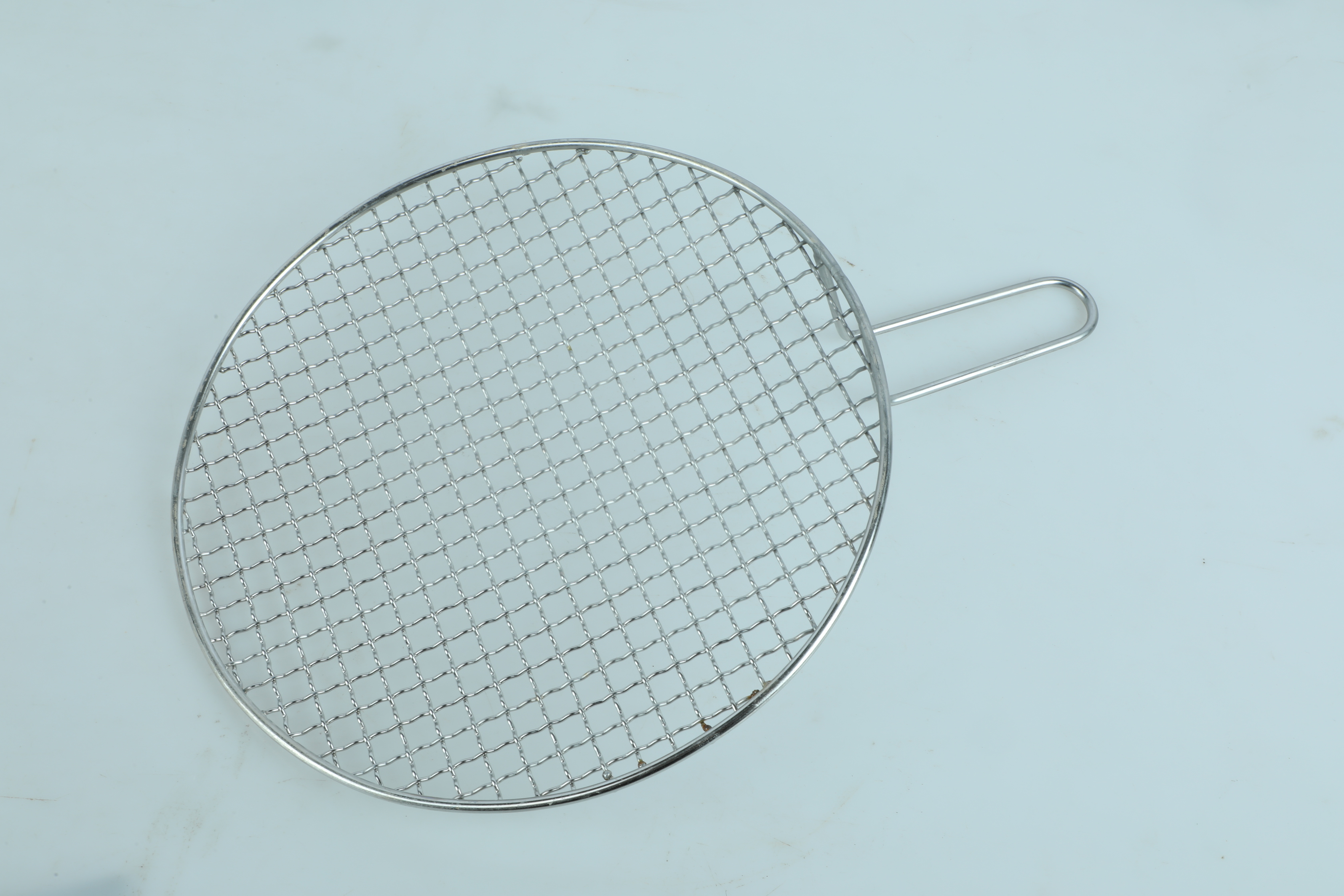 Reinforced Frame SS Grilling Mesh Mat Fit Most Grills