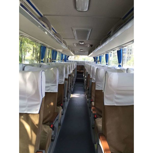Manual Diesel Used Luxury Coaches , Used Bus Coach 51 Seats Good Condition