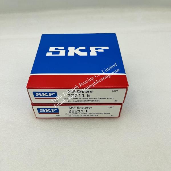 S-K-F   Spherical Roller Bearing   22210 EK ,  22210EK ,  22210 E , 22211E