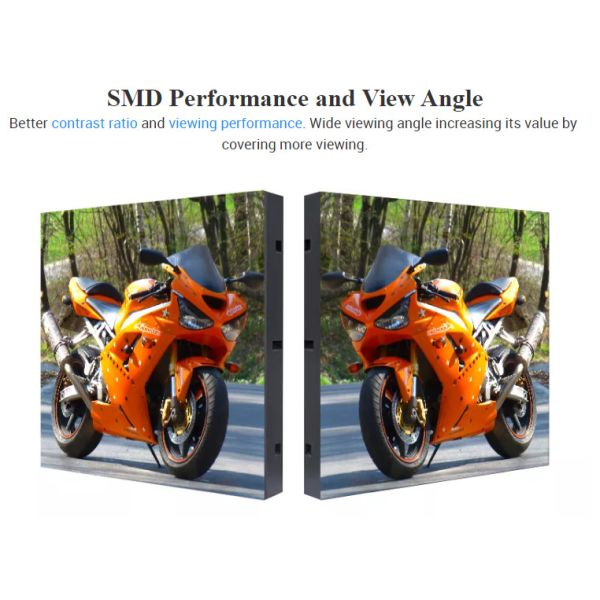 Waterproof IP65 P5 SMD LED Panel Nationstar Diode 5500Cd/M2 1920Hz Rafresh led screen outdoor advertising