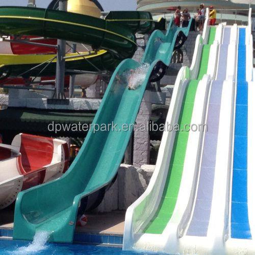 Скольжения стеклоткани воды оборудования парка Aqua красочные изготовленные на заказ множественные для коммерчески бассейна/дома