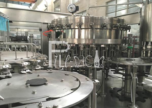Vidro plástico 3 do ANIMAL DE ESTIMAÇÃO em 1 máquina de engarrafamento do vinho da água da bebida da bebida do gás/equipamento/linha/planta/sistema Monobloc