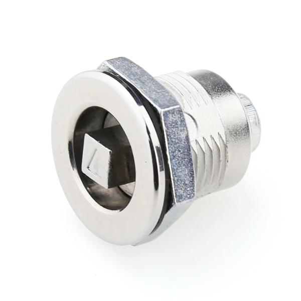 Industrial Hardware Quarter Turn Cam Lock 20*20 Size For Electric Cabinet