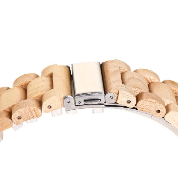 Дозор кварца оригинального дизайна бамбуковый деревянный, дозор кварца движения Японии