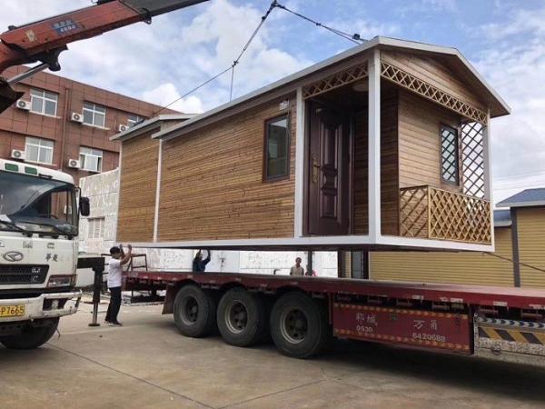 High Strength 3 Bedroom Prefab House , Easy To Install Modern Steel Frame Homes
