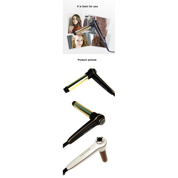 PTC Ceramic Styling Tools Professional intellingent Hair Curling Iron Electric Timer-setting Hair Curler Roller Curling