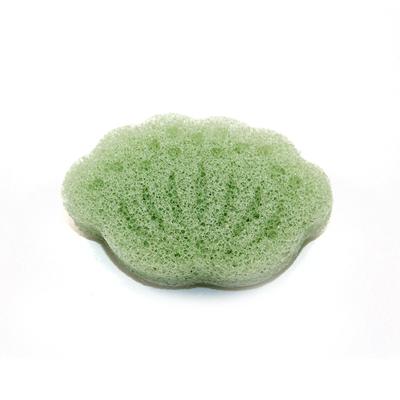A cara vegetal macia natural do banho das crianças da forma lava a esponja Konjac especial