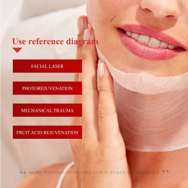 Private Label OEM Anti Aging Wrinkle Neck Sheet Mask Organic Body Skin Care Products Collagen Firming Neck Face Mask