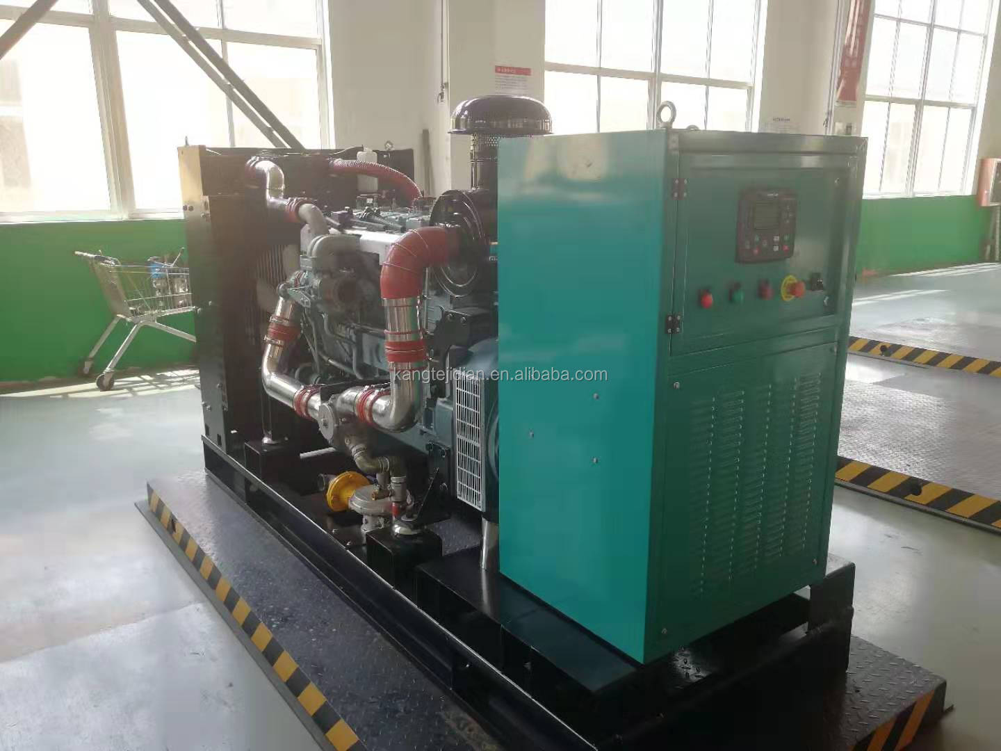 Класс защиты IP23 60 кВт Газогенератор для природного газа/биогаза/СПГ/Сингаса/Нефтяного газа/Угольной шахты