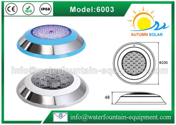 Stainless Steel 304 Underwater Pool Lights RGB 18W Energy Saving Color Changing