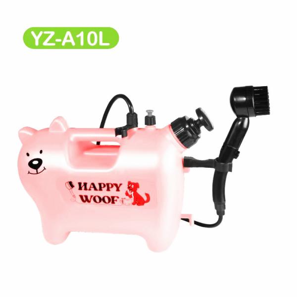 Green Portable Pet Washer Dog Cleaning Tools Bath Massage Shower Sprayer Scrubber