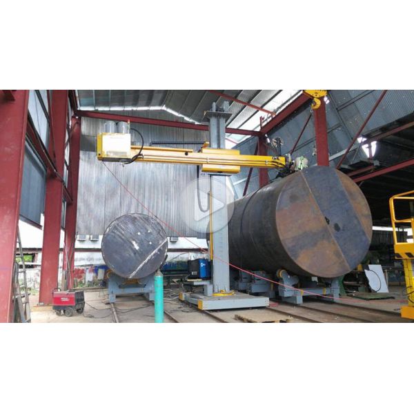 Movable Self Aligning Welding Rotator Hydraulic Steel Pipe Rollers For Tanks Welding