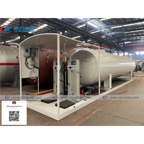 бензоколонка цилиндра LPG танка 25cbm Q345R SA516