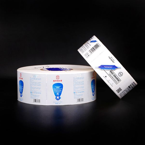 Eco-Friendly Self-adhesive Stickers Custom Colourful Fruit Label Custom Thermal Stickers for Secure Shipping