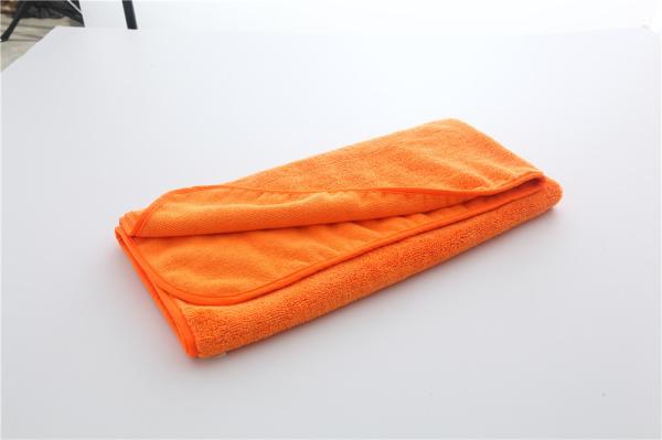 orange color 25x36 microfiber microfibre car cleaning detailing towels/cloth