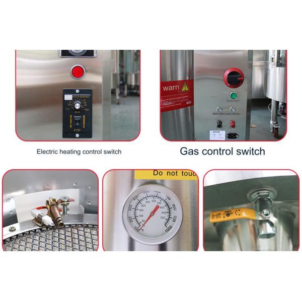 7KW Automatic Electric Heating Charcoal Model 1.3CBM Commercial Oven for Roasted Chicken