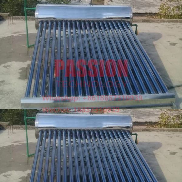 Vacuum Tube Low Pressure Solar Collector 304 Stainless Steel Solar Water Heater